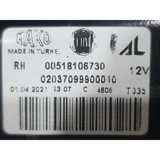 Piloto Trasero Derecho para Fiat Doblo Cargo (263_)
