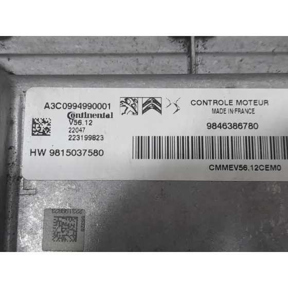 Centralita Motor Uce para Opel Corsa F