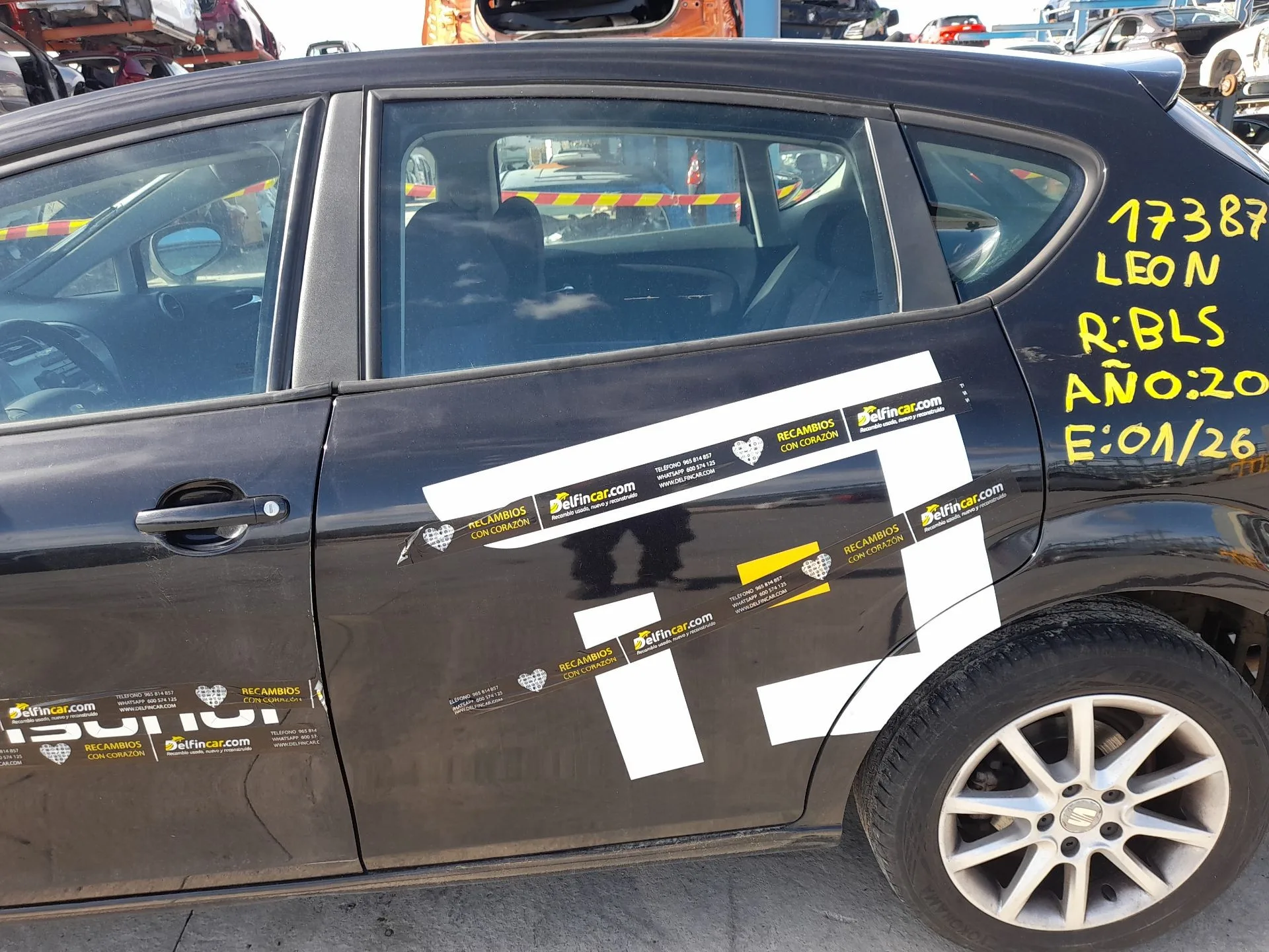 Puerta Trasera Izquierda para Seat Leon (1P1)