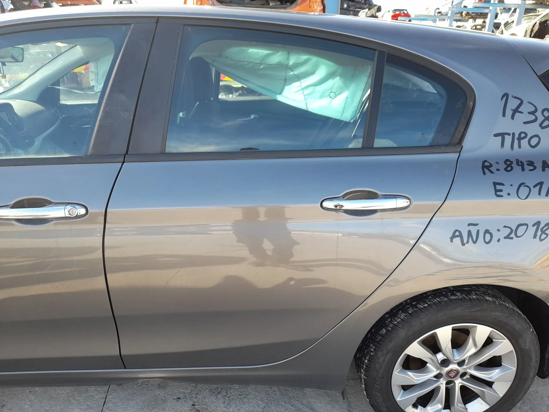 Puerta Trasera Izquierda para Fiat Tipo Station Wagon (356_, 357_)