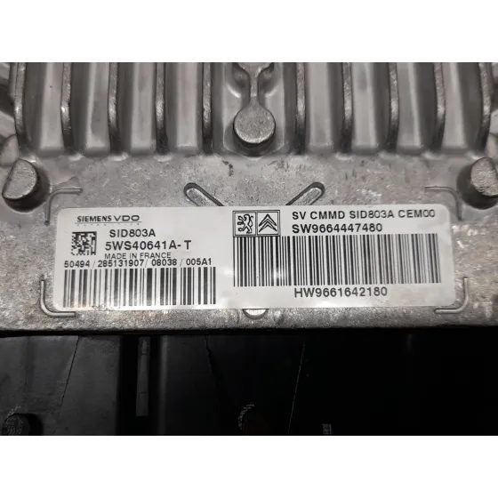 Centralita Motor Uce para Peugeot 407 (6D_)