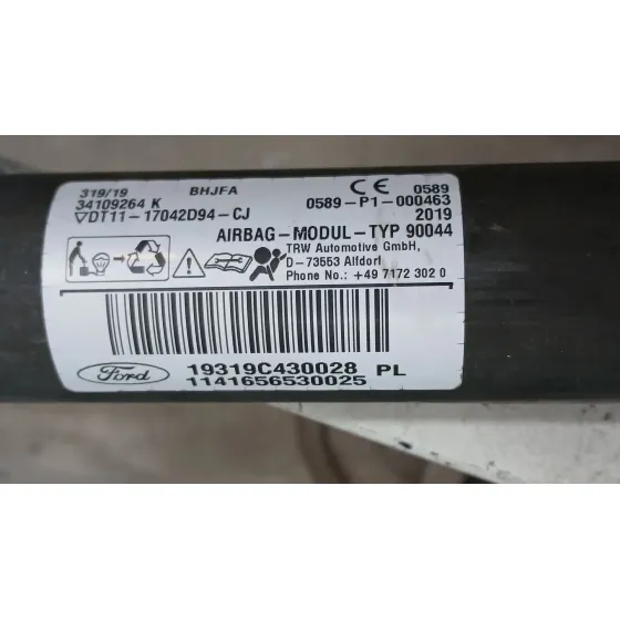 Airbag Cortina Delantero Derecho para Ford Tourneo Connect / Grand Tourneo Connect V408 Monospace