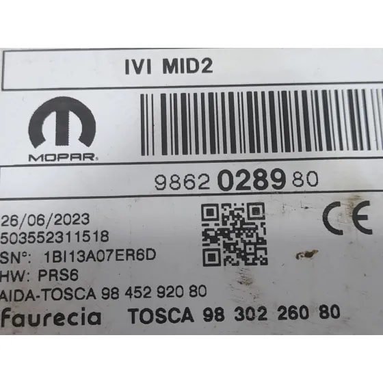 Sistema Audio / Radio para Peugeot 2008 (P1)