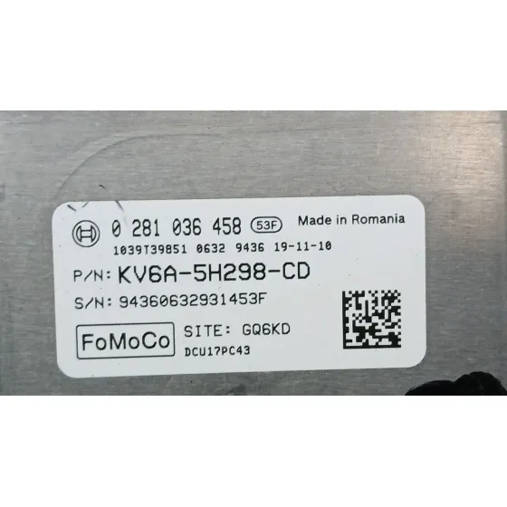 Centralita Motor Uce para Ford Tourneo Connect / Grand Tourneo Connect V408 Monospace