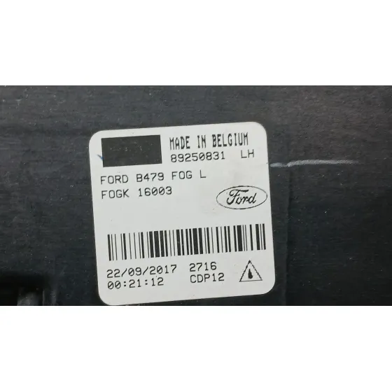 Faro Antiniebla Izquierdo para Ford Fiesta Vii (Hj, Hf)
