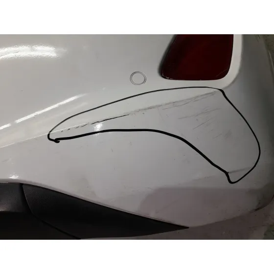 Paragolpes Trasero para Ford Fiesta Vii (Hj, Hf)