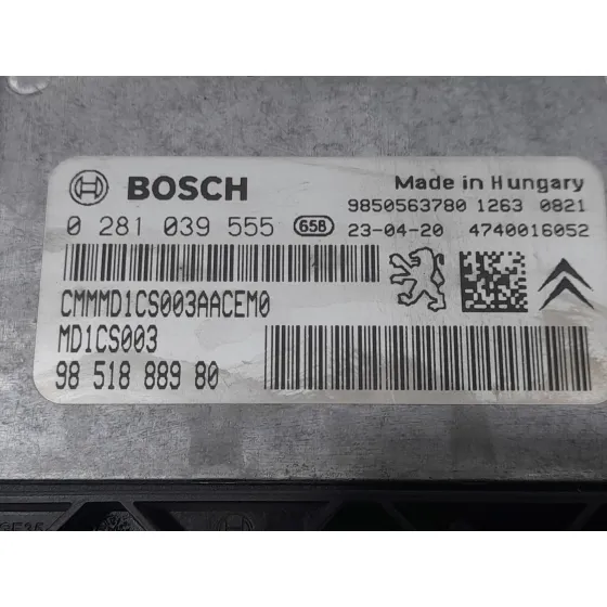 Centralita Motor Uce para Citroën C4 Iii (Ba_, Bb_, Bc_)