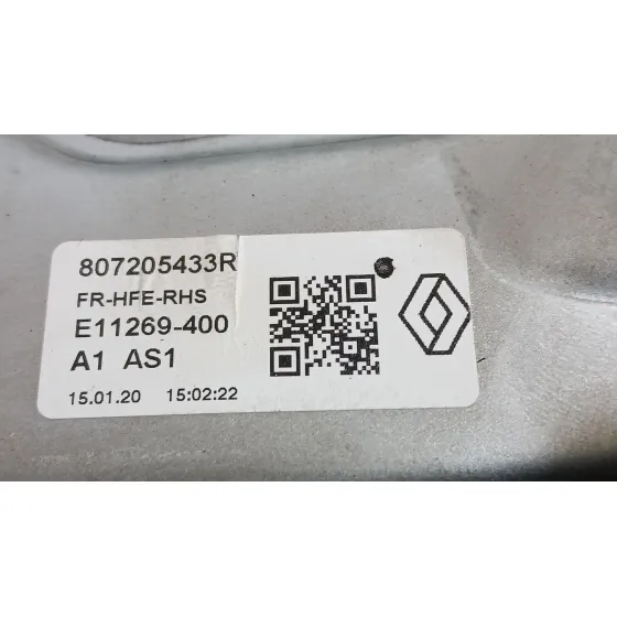 Elevalunas Delantero Derecho para Renault Kadjar (Ha_, Hl_)