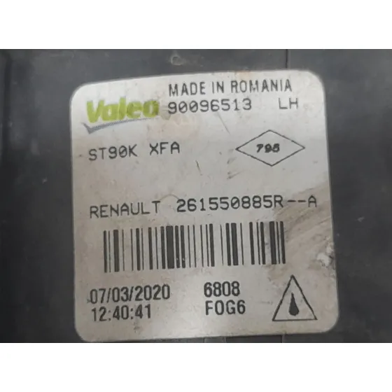 Faro Antiniebla Izquierdo para Renault Kadjar (Ha_, Hl_)