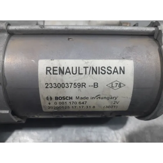 Motor Arranque para Renault Kadjar (Ha_, Hl_)
