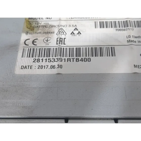 Sistema Navegacion Gps para Dacia Duster (Hs_)