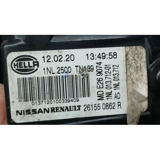 Faro Antiniebla Izquierdo para Renault Clio V (B7_)