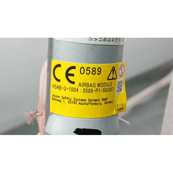 Airbag Cortina Delantero Derecho para Mazda 2 Hatchback (Dl, Dj)