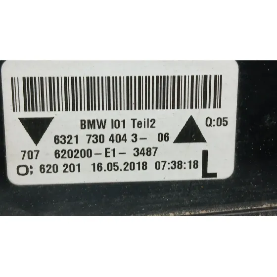 Piloto Trasero Izquierdo Paragolpes para Bmw I3 (I01)