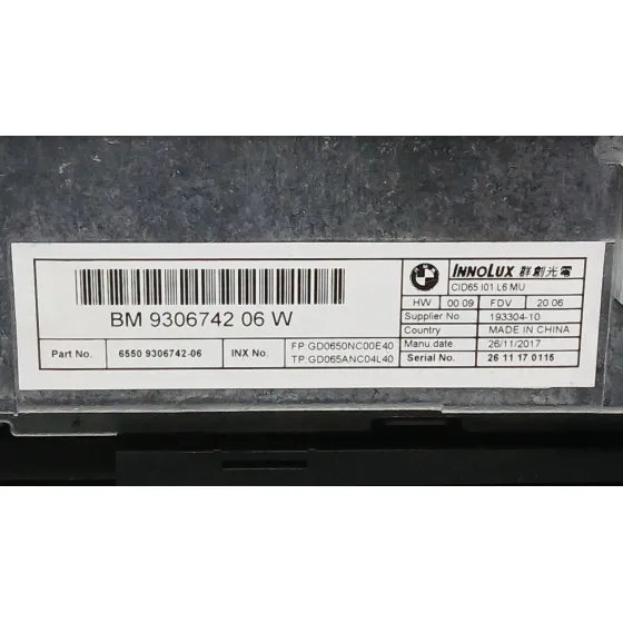 Sistema Navegacion Gps para Bmw I3 (I01)