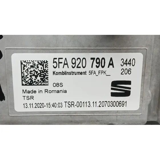 Cuadro Instrumentos para Cupra Formentor (Km7, Kmp)
