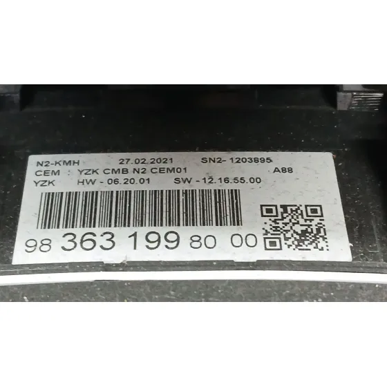Cuadro Instrumentos para Citroën C3 Aircross I (2R_, 2C_)