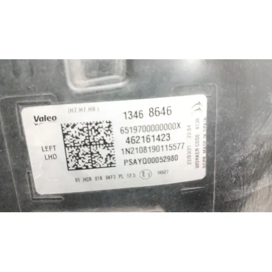 Faro Izquierdo para Citroën C3 Aircross I (2R_, 2C_)