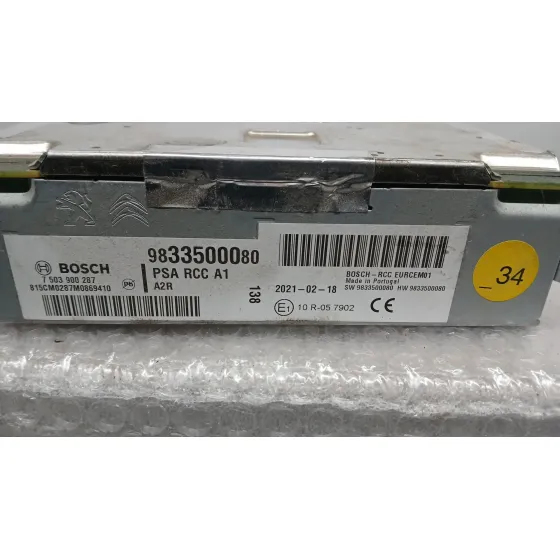 Sistema Audio / Radio para Citroën C3 Aircross I (2R_, 2C_)