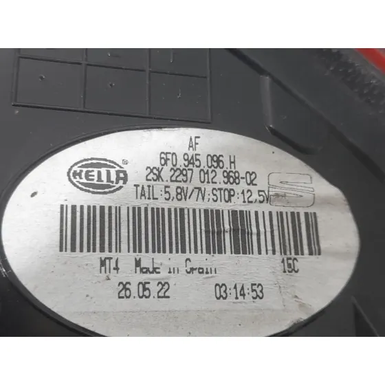 Piloto Trasero Derecho para Seat Ibiza V (Kj1, Kjg)