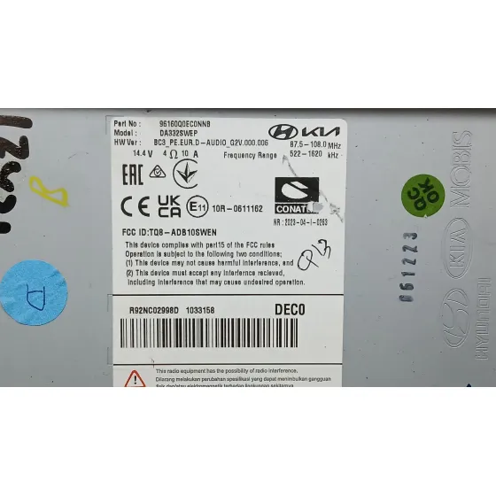 Sistema Navegacion Gps para Hyundai I20 Iii (Bc3, Bi3)