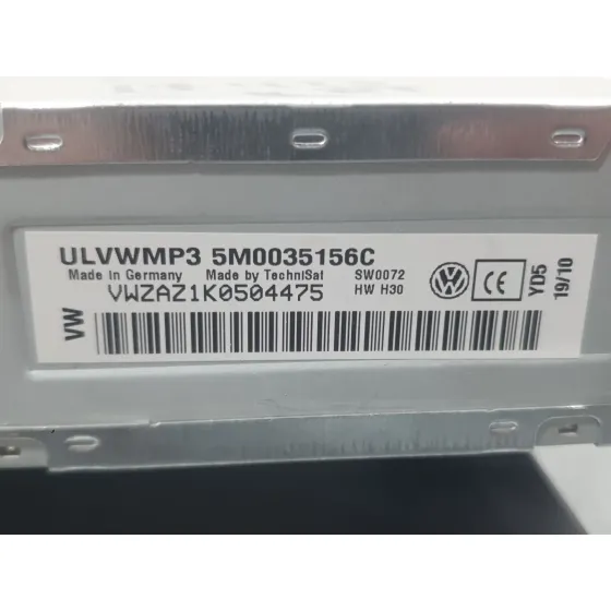 Sistema Audio / Radio Cd para Volkswagen Polo V (6R1, 6C1)