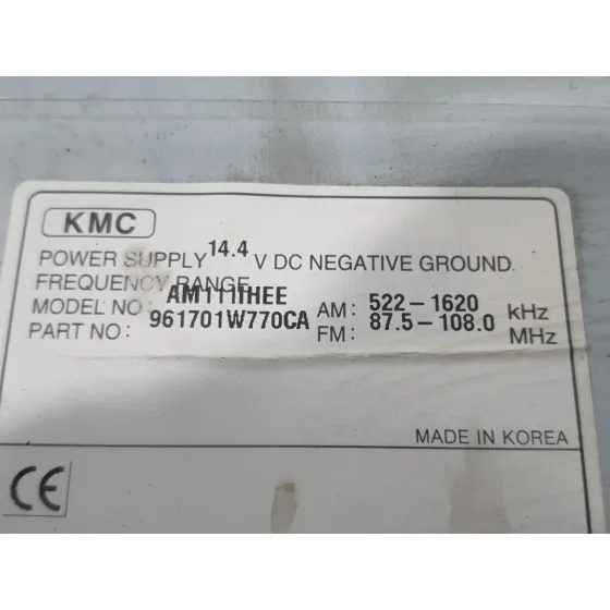 Sistema Audio / Radio Cd para Kia Rio Iii (Ub)