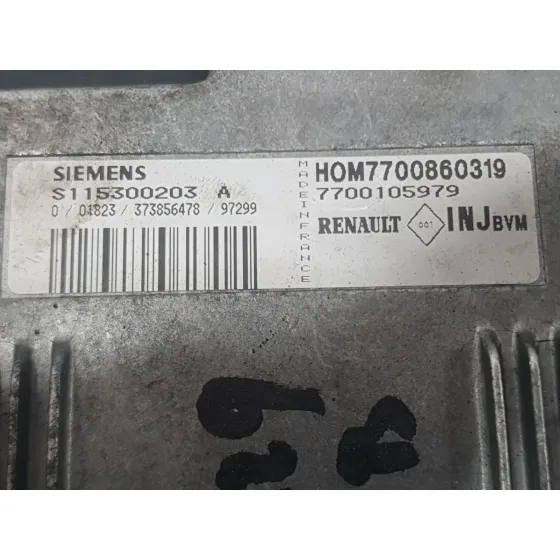 Centralita Motor Uce para Renault Megane I Classic (La0/1_)