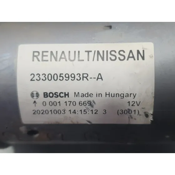 Motor Arranque para Nissan Micra V (K14)