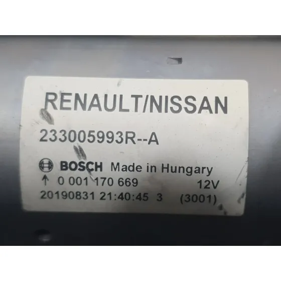 Motor Arranque para Nissan Micra V (K14)