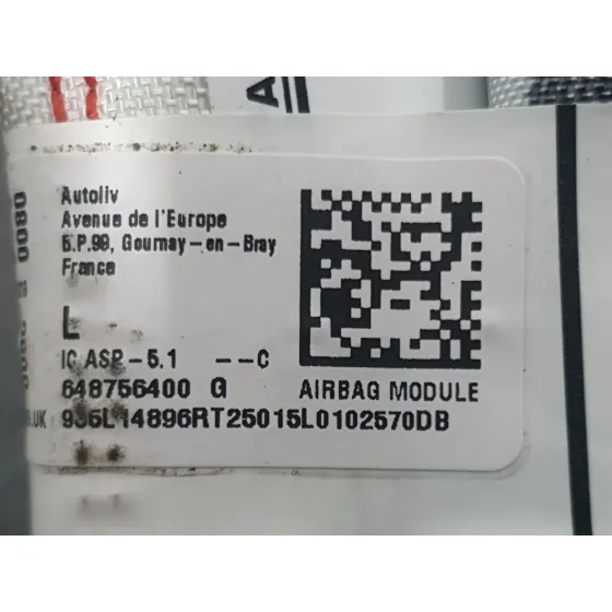 Airbag Cortina Delantero Izquierdo para Dacia Sandero Iii