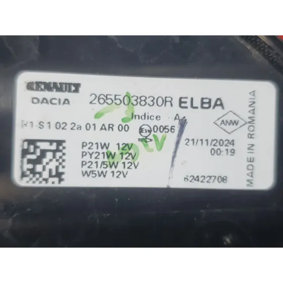 Piloto Trasero Derecho para Dacia Sandero Iii