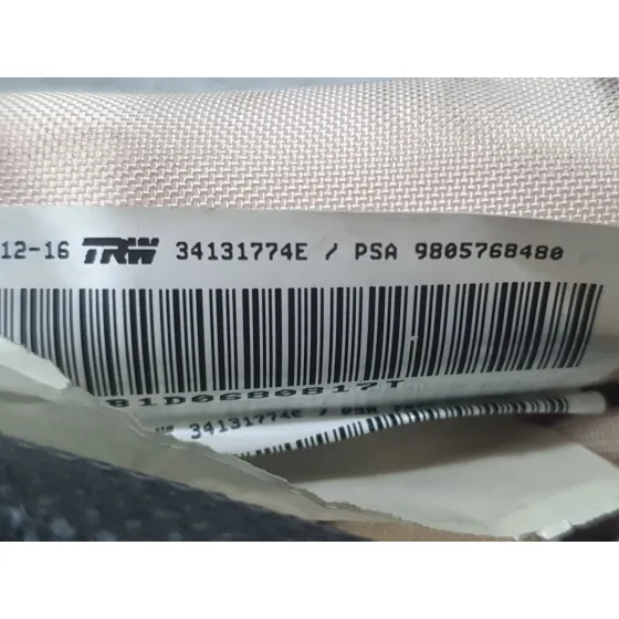 Airbag Cortina Delantero Izquierdo para Peugeot 308 Sw Ii (Lc_, Lj_, Lr_, Lx_, L4_)