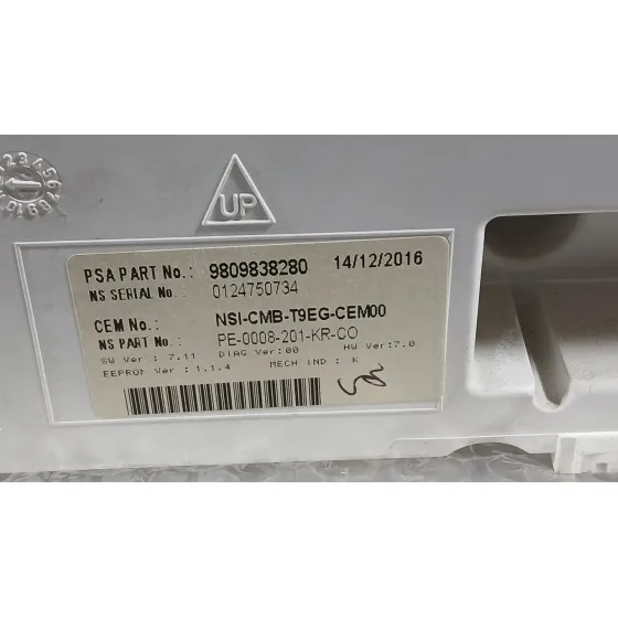 Cuadro Instrumentos para Peugeot 308 Sw Ii (Lc_, Lj_, Lr_, Lx_, L4_)