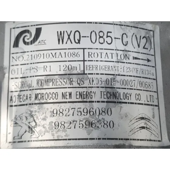 Compresor Aire Acondicionado para Opel Corsa F (P2Jo)