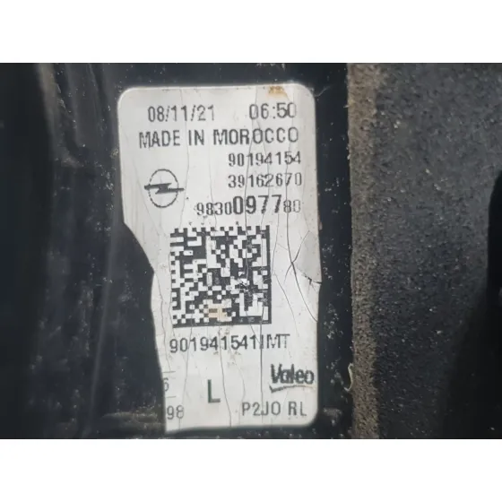 Piloto Trasero Izquierdo Interior para Opel Corsa F (P2Jo)