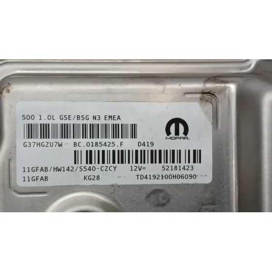 Centralita Motor Uce para Fiat 500 (312_)