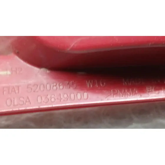 Piloto Trasero Izquierdo Paragolpes para Fiat 500 (312_)