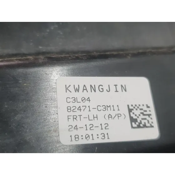 Elevalunas Delantero Izquierdo para Kg Mobility Korando (C300)
