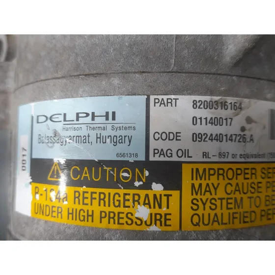 Compresor Aire Acondicionado para Renault Megane Ii Sedan (Lm0/1_)