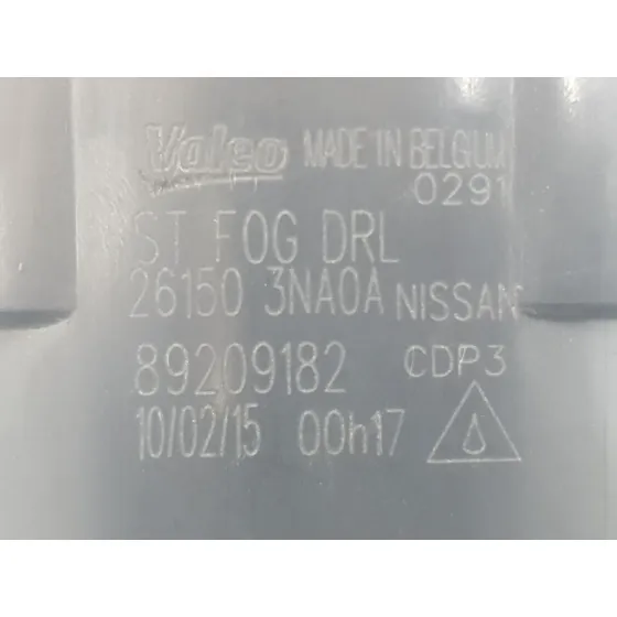 Faro Antiniebla Derecho para Nissan Leaf (Ze0)