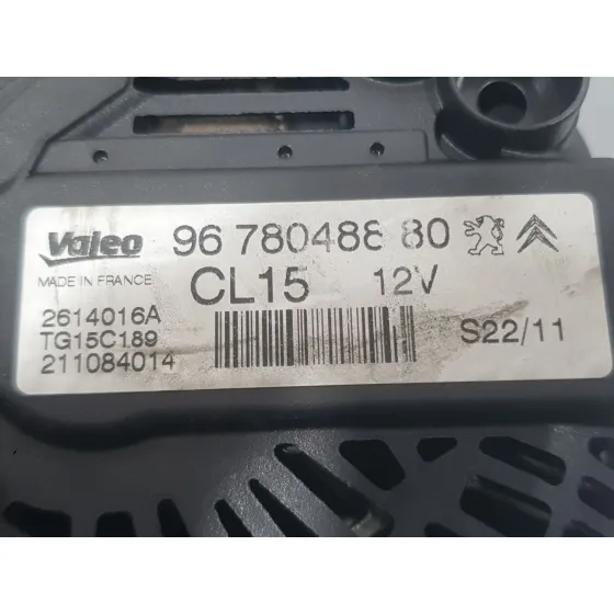 Alternador para Peugeot 5008 (0U_, 0E_)