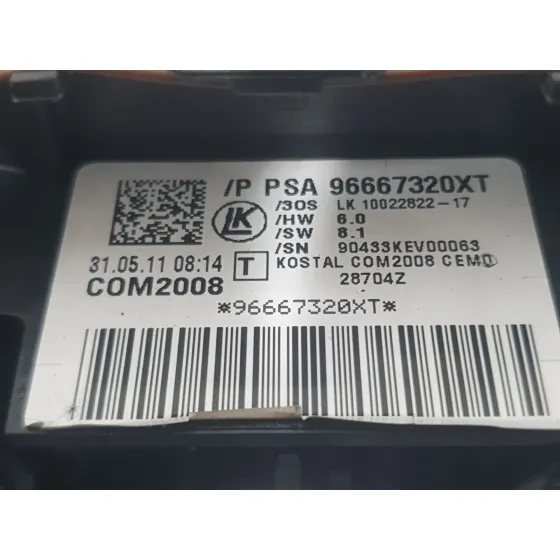 Mando Luces Y Limpia para Peugeot 5008 (0U_, 0E_)