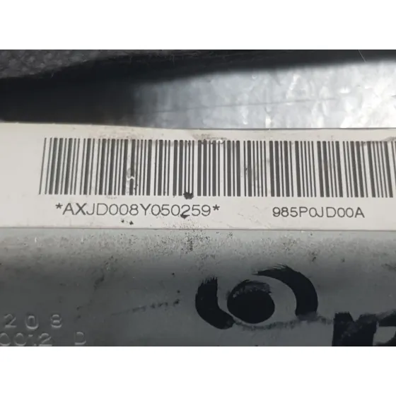 Airbag Cortina Delantero Derecho para Nissan Qashqai I (J10, Nj10)