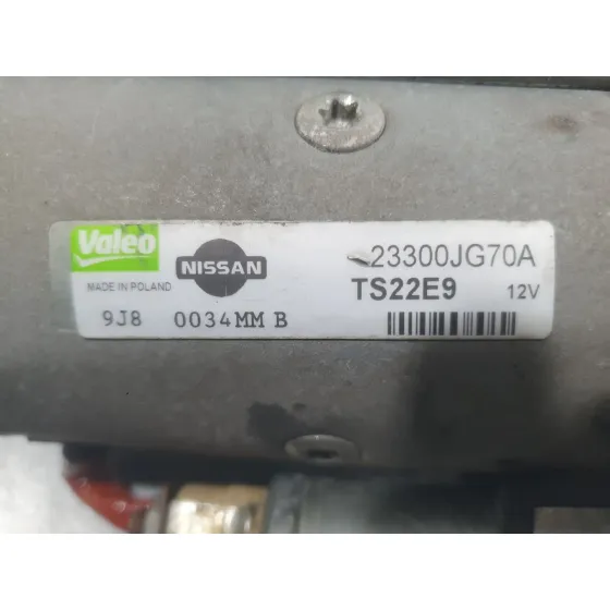 Motor Arranque para Nissan Qashqai I (J10, Nj10)
