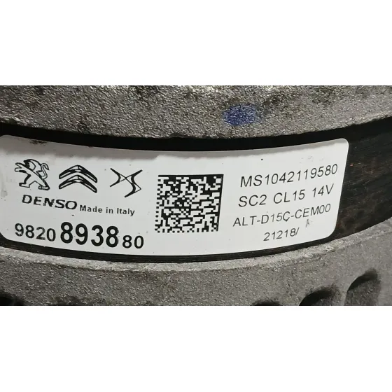 Alternador para Citroën C4 Cactus