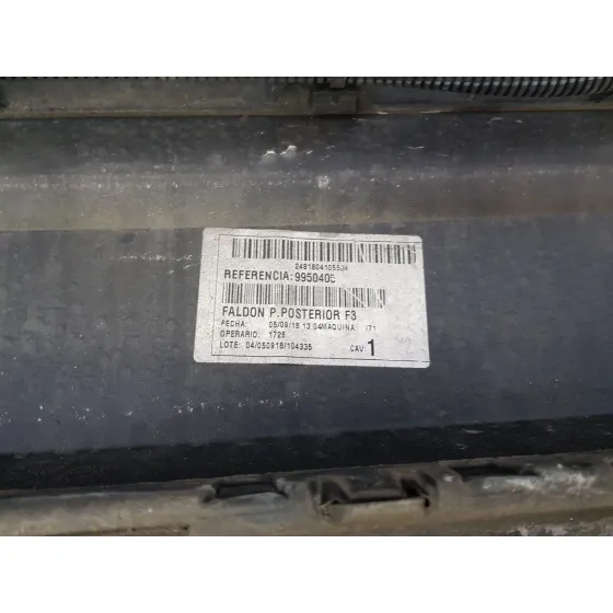Paragolpes Trasero para Citroën C4 Cactus