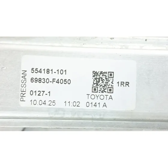 Elevalunas Trasero Derecho para Toyota C-Hr (_X1_)