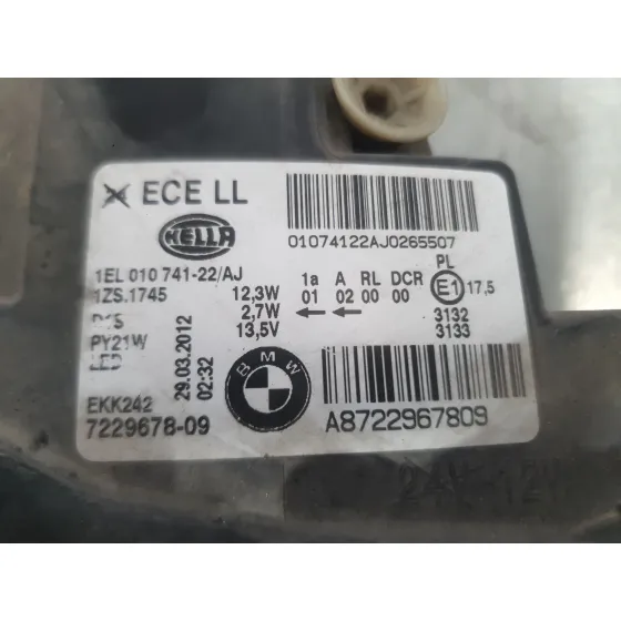 Faro Derecho para Bmw 1 (F20)
