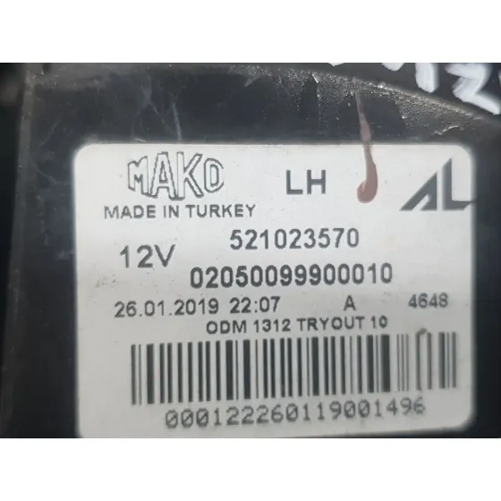 Piloto Trasero Izquierdo para Fiat Panda (312_, 319_)
